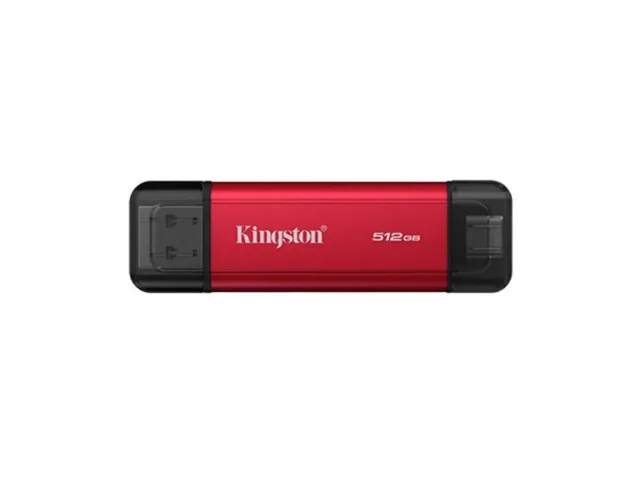 Kingston Dual Portable SSD 512 512GB, UBS Type-A, Type-C USB 3.2 Gen 2, R/W: 1050 MB/s, 950 MB/s