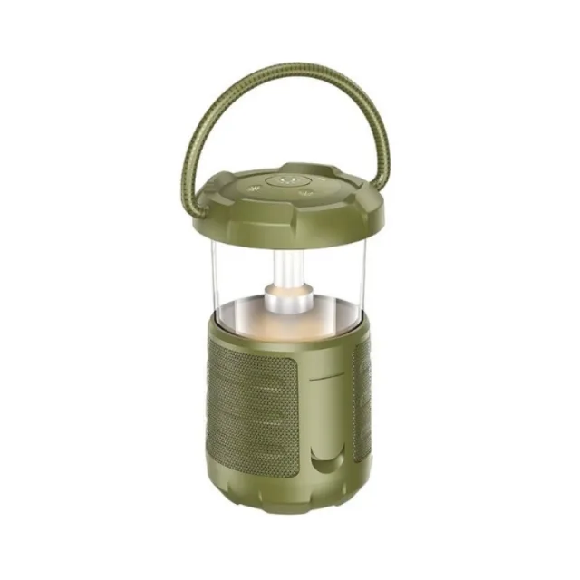 Bluetooth zvucnik XO F49 + kamping lampa 15W 2600mAh Green