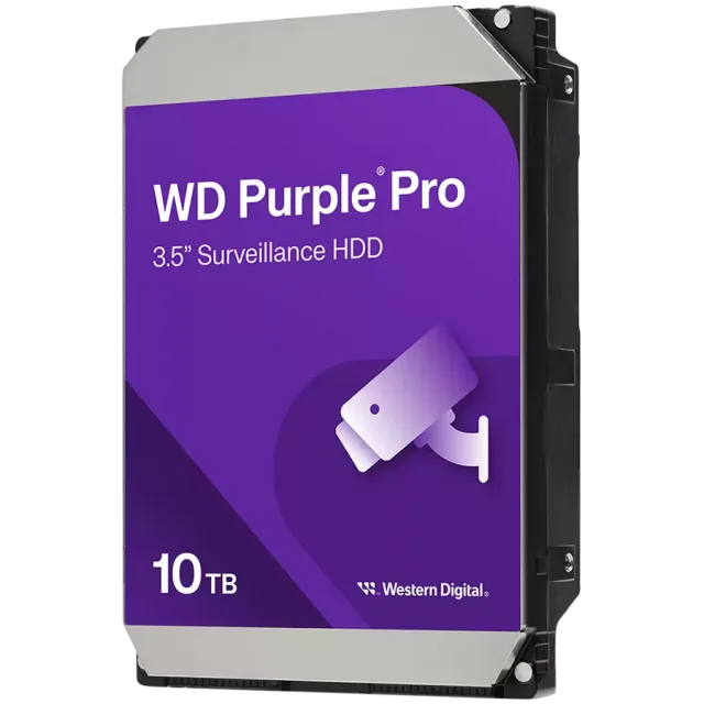 HDD AV WD Purple Pro (3.5'', 10TB, 256MB, 7200 RPM, SATA 6 Gb/s)