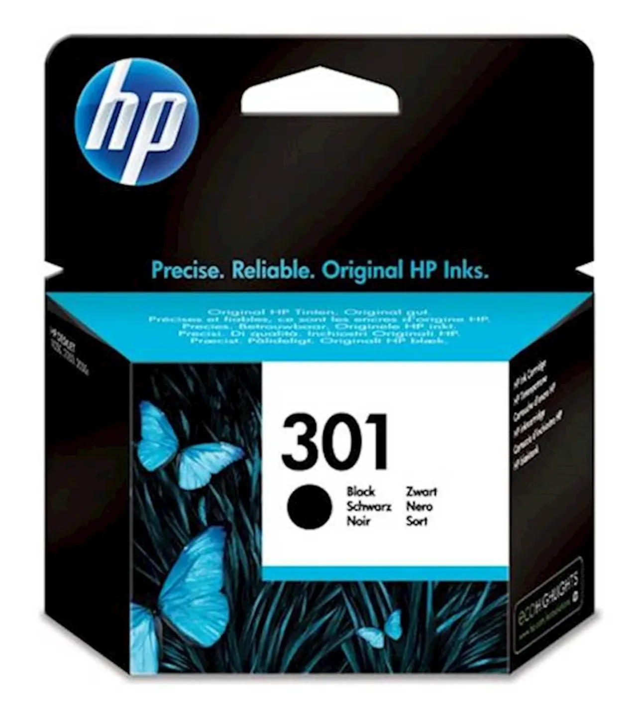 Tinta HP black 301