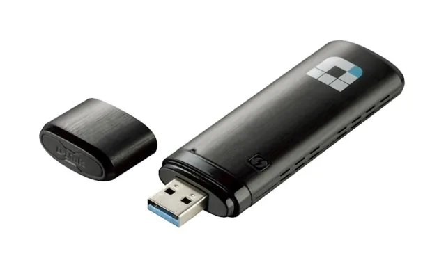 Wireless AC1300 MU-MIMO Wi-Fi USB Adapter DLINK DWA-182