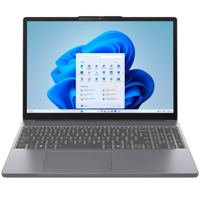 IdeaPad Slim 3 15IRH10 15.3" FHD (1920x1080) AG, i7-13620H (up to 4.9Ghz), 24GB DDR5 4800MHz(8+16), 1TB SSD M.2, HD Cam + Mic,  2x USB 3.2, 1x USB-C, HDMI, 60Wh, Backlit Kb, Luna Grey, No Os, 2Yr