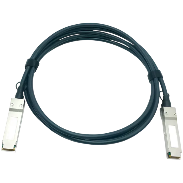 NVIDIA DGX Spark personal AI Supercomputer Double stack bundle cable, QSFP - QSFP, 0.5m, 34 AWG