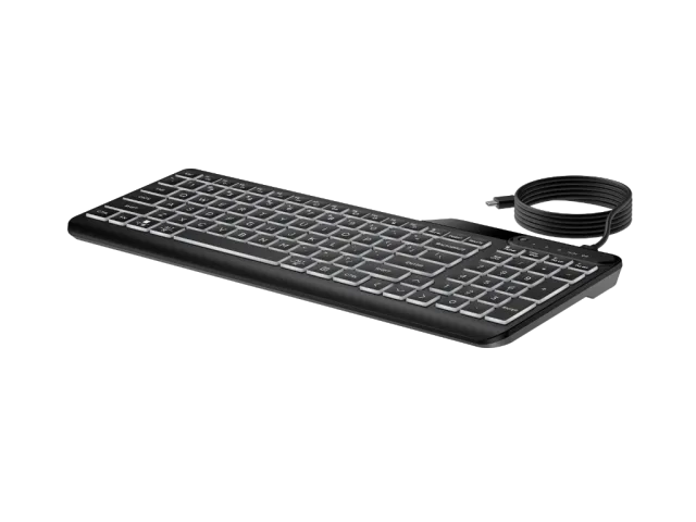 HP 400 Backlit Wired KeyboardHP 400 Backlit Wired KeyboardHP 400 Backlit Wired Keyboard