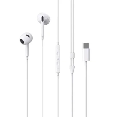 XO In-Ear Slušalice sa mikrofonom Type-C Music EP78 White