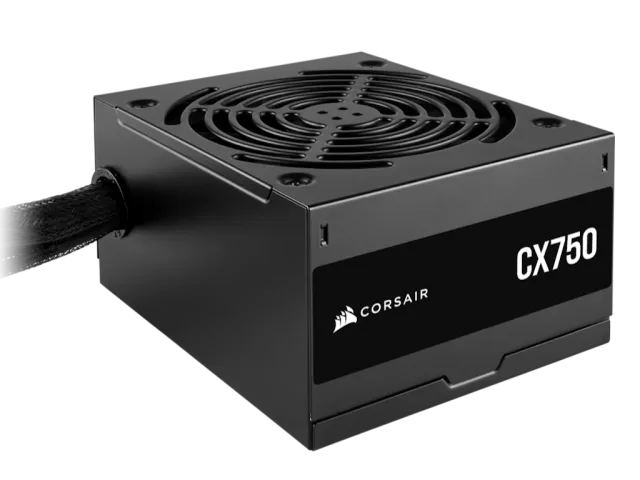CORSAIR PSU 750W CX75080 PLUS, Bronze120mm Low-Noise fan, ATX