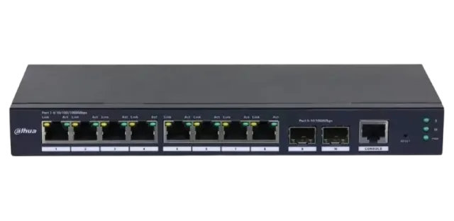 Dahua switch 10-port managed gigabitni SG4010-2F