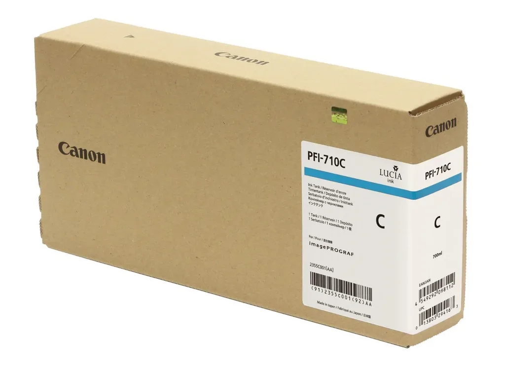 Tinta CANON PFI-710 Cyan
