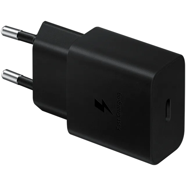 Samsung 15W Fast Charging USB-C Wall Charger Black (cable not included)