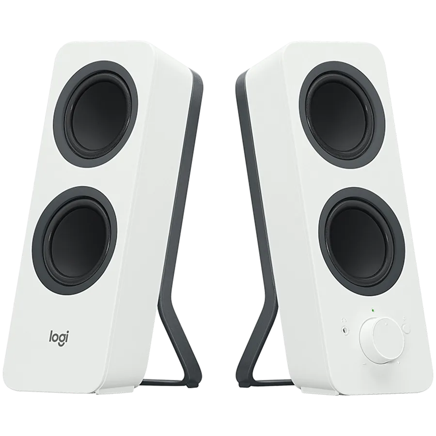 LOGITECH Z207 Bluetooth Stereo Speakers - OFF-WHITE