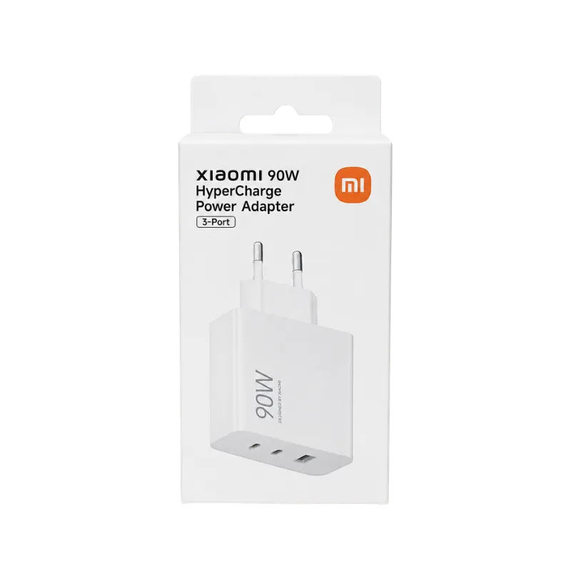 Xiaomi 90W HyperCharge Power Adapter (3 port) -glava