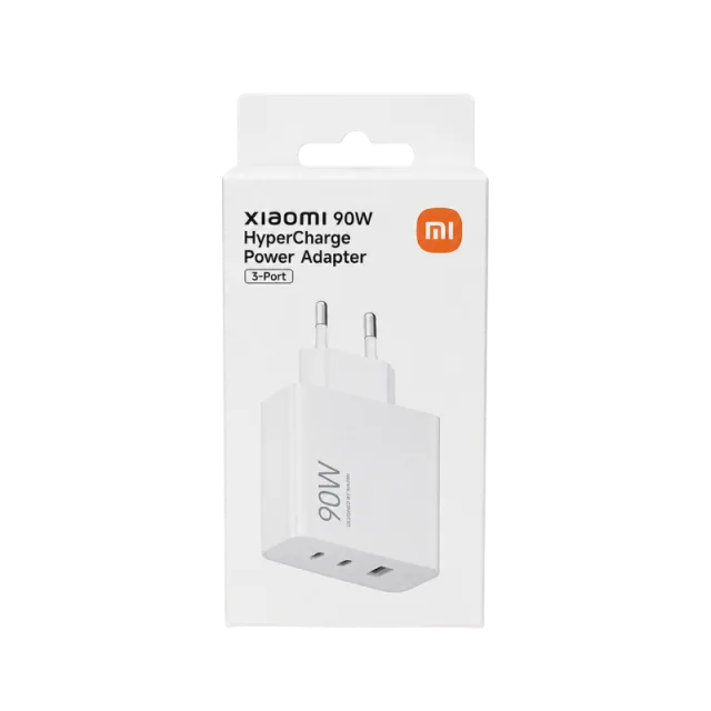 Xiaomi 90W HyperCharge Power Adapter (3 port) -glava