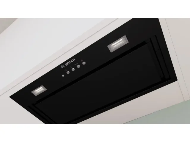 BOSCH Potpuno ugradbena napa, Serie 6|, CRNA,645 m3/h, 60 cm,66dB,Led rasvjeta