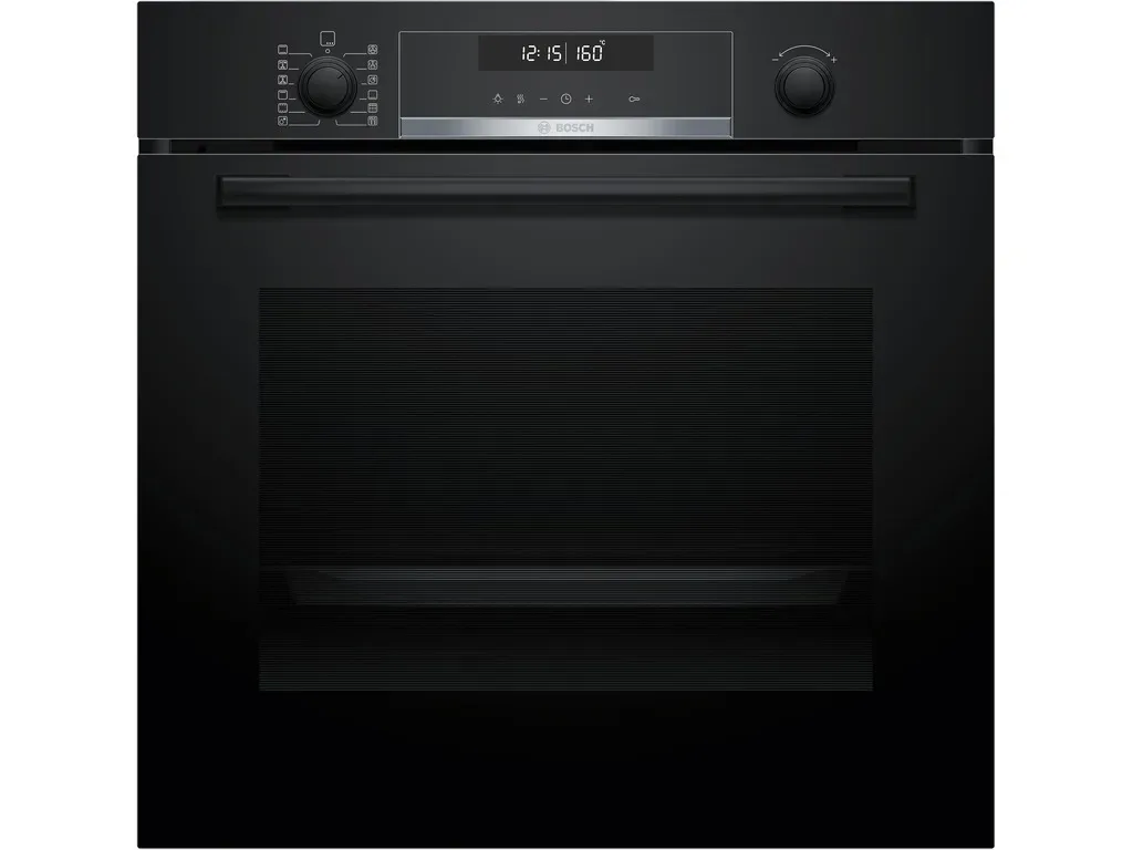 BOSCH pećnica  Serie 6| CRNA, A, PIROLIZA, AutoPilot 30,71L,AirFry, Teleskopska vodilica, 10 progra