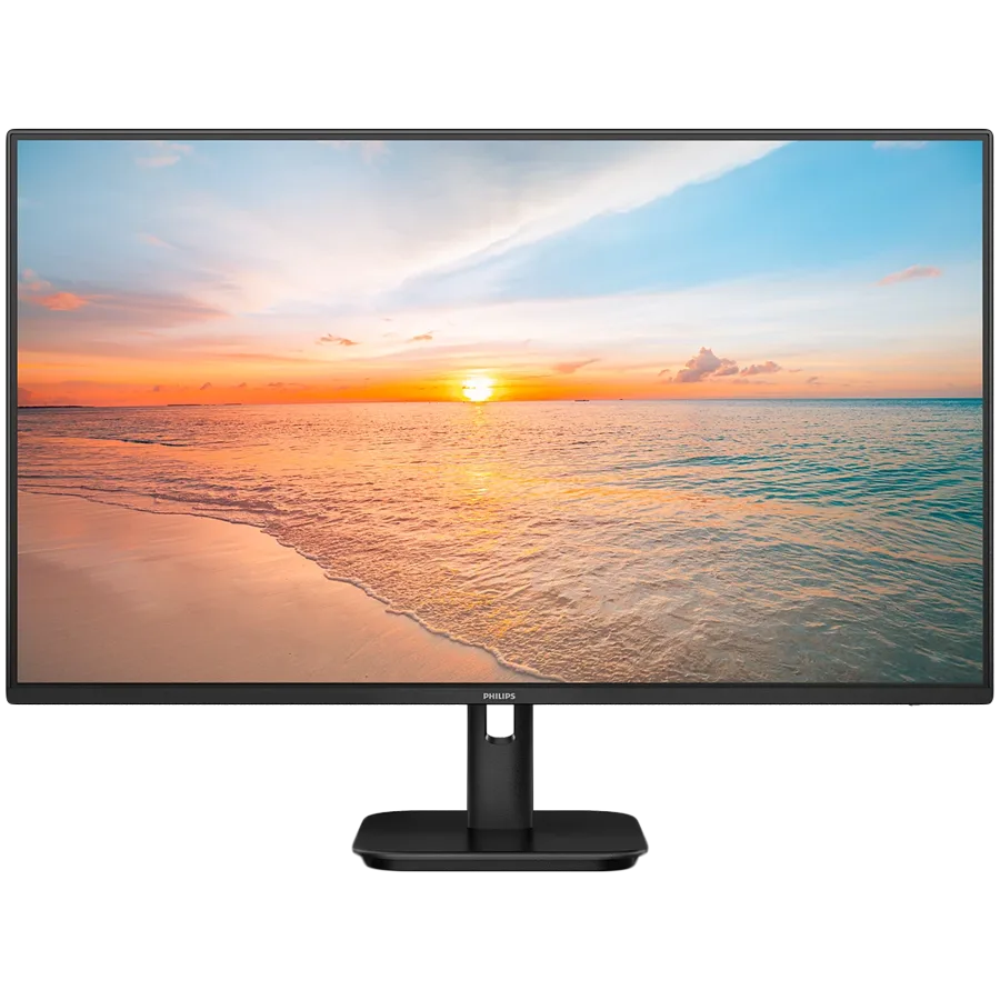 Philips Monitor 1000 Series 27E1N1100A 27'' IPS, 1920x1080 (Full HD), 100Hz, 1ms MPRT, 250 cd/m², 1300:1, HDMI, VGA, Built-in Speakers, Black, 3-year warranty