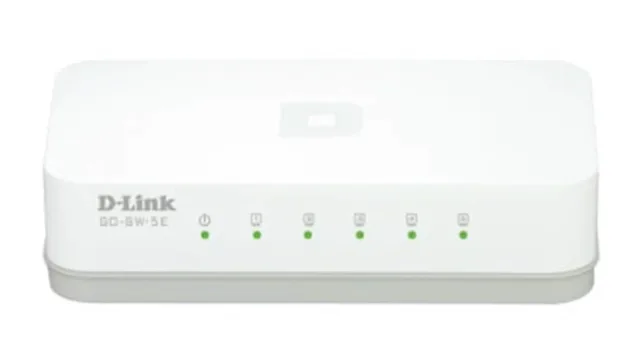 Switch DLINK 5-Port 10/100M Desktop GO-SW-5E/E