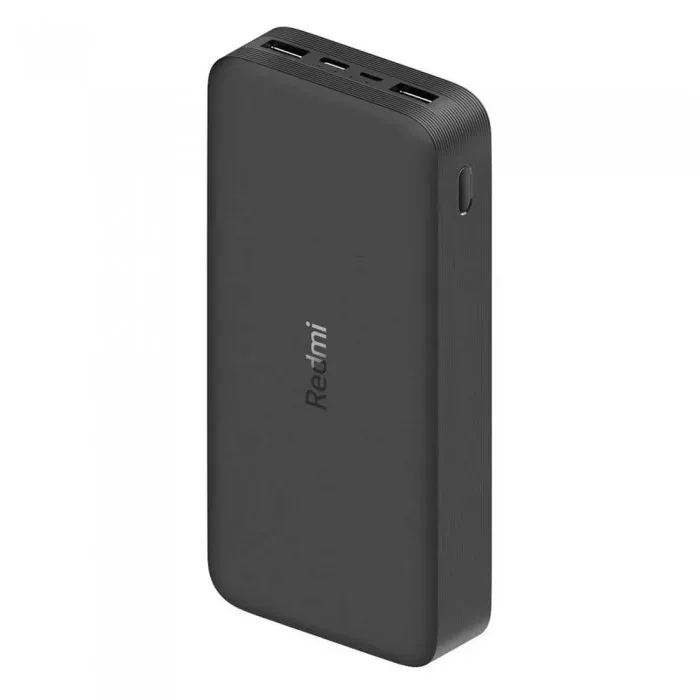 Redmi powerbank 18W, 20000mAh, 2xUSB, 1xUSB-C, 1xMicroUSB, 18W Fast Charge, crni
