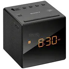 Sony radio alarm ICFC1 crni