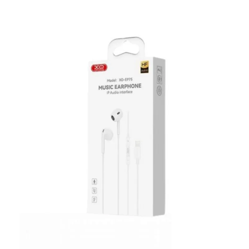 Slusalice XO EP75 Lighting White