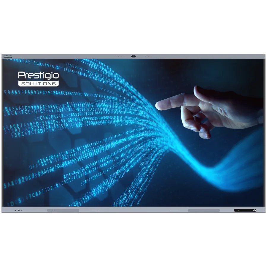 PRESTIGIO SOLUTIONS Multiboard 75'' Light+ Gen 2, Android 13, Google EDLA, AI Camera, 16/128GB
