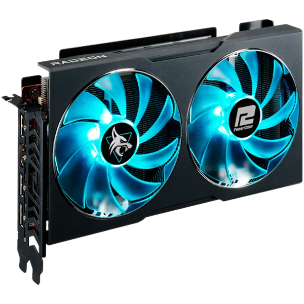 Power Color Radeon RX 7600 8GB GDDR6 128bit, 3x DP, 1x HDMI, 2 fans, 2 slot