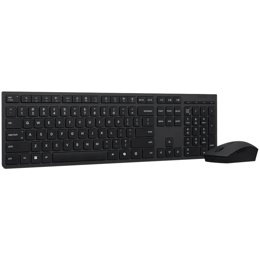 Lenovo Professional Wireless Rechargeable Combo Keyboard and Mouse