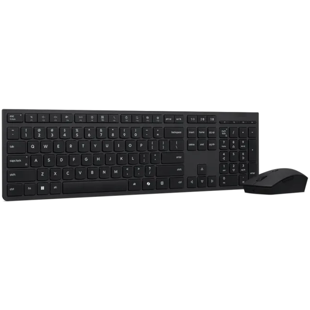Lenovo Professional Wireless Rechargeable Combo Keyboard and Mouse