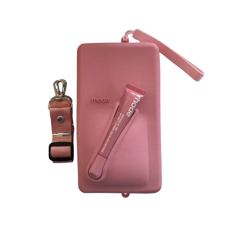 Rhode torbica with lipstick Roza