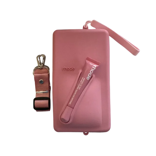 Rhode torbica with lipstick Roza
