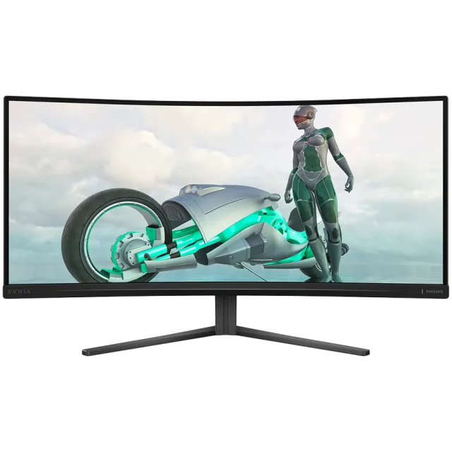 Philips Monitor Evnia 3000 34M2C3500L 34'' Curved VA, 3440x1440 (WQHD), 180Hz, 0.5ms, 300 cd/m², 4000:1, HDR10, 2x HDMI, DisplayPort, Adaptive Sync, 3-year warranty