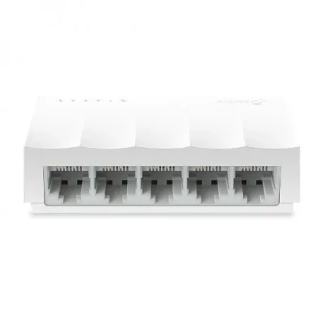 TP-Link LiteWave 5-Port 10/100Mbps Desktop Switch, 5 10/100Mbps RJ45 Ports, Desktop Plastic Case, Green Ethernet technology
