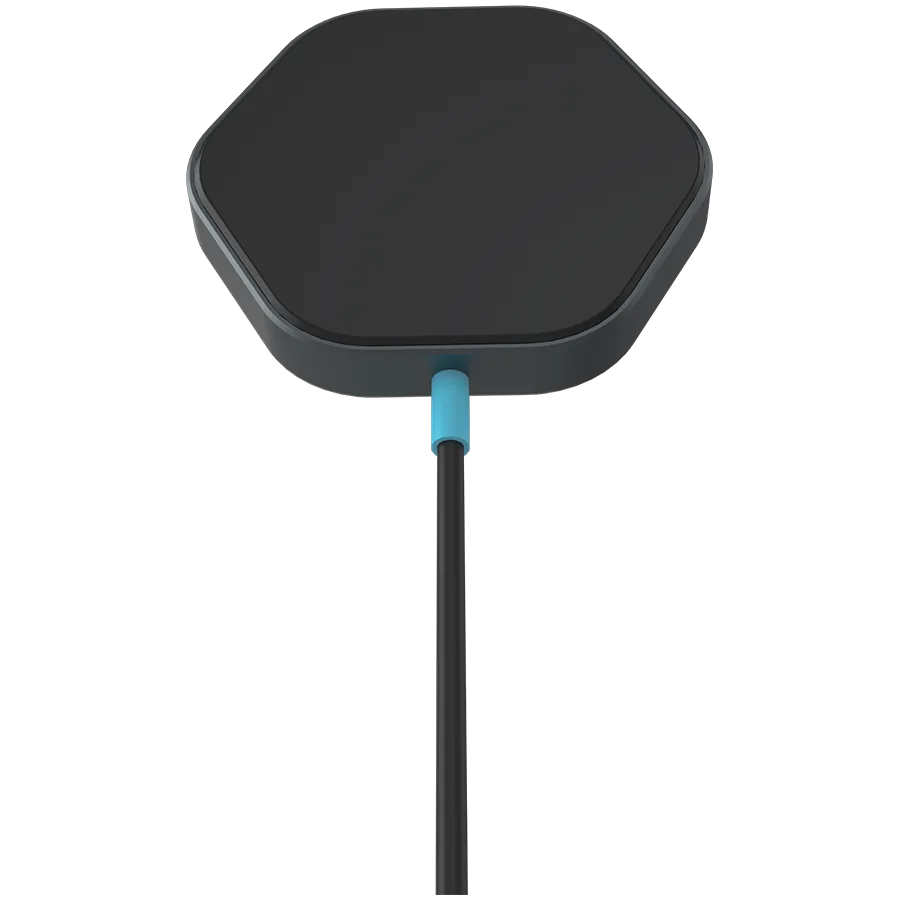 CANYON wireless charger HEXAGON 110 Dark Grey Blue