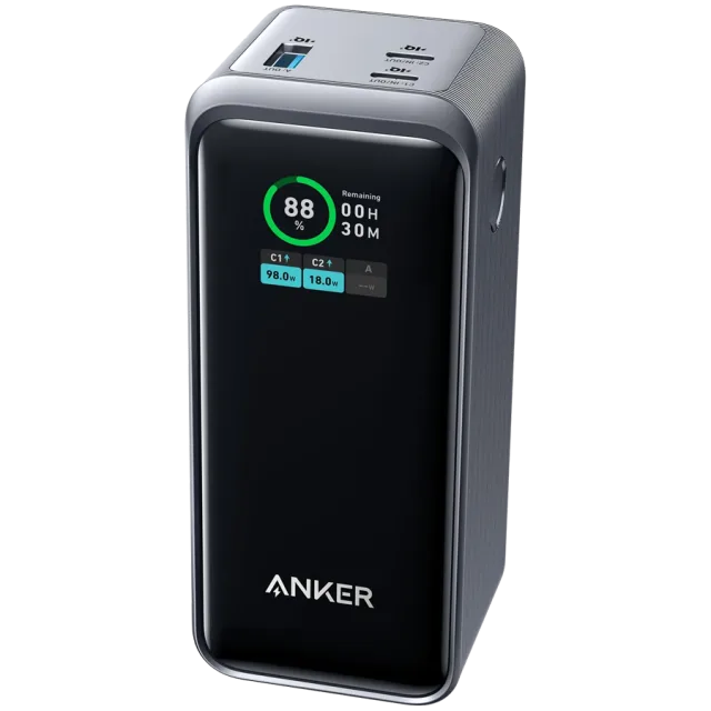 Anker Prime 20000mAh Power Bank (200W) Black