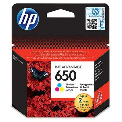 Tinta HP CZ102AE no.650 Tri-color