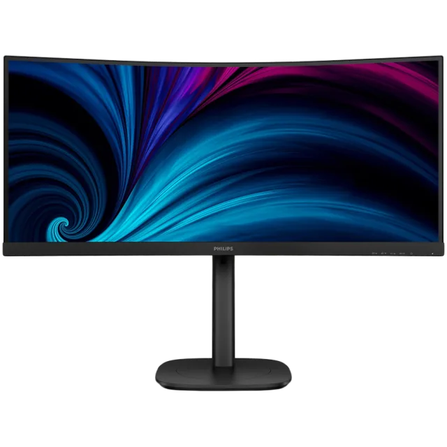 PHILIPS Monitor LED 34B2U3600C 34" 3440 x 1440 VA Curved Business monitor WQHD with USB-C 4ms Docking RJ45 USB-C 90W Speakers ERGo