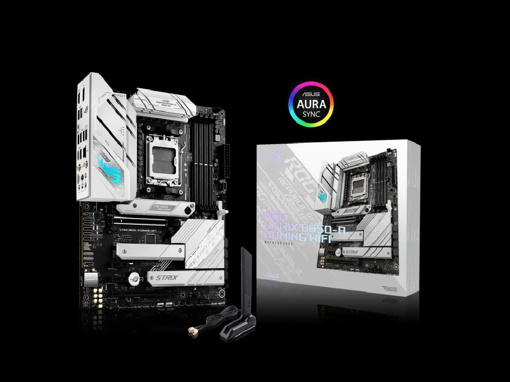 ROG STRIX B650-A GAMING WIFIAMD B650;AM5;4xDDR5;HDMIDP,Wi-Fi 6E,ATX