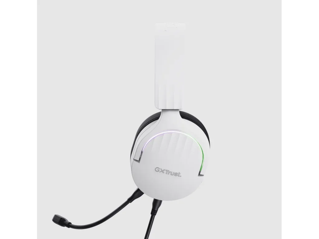 Trust GXT490W FAYZO 7.1 USB2.0, gaming slušalice, žičane,bijele, noise-cancelling mikrofon