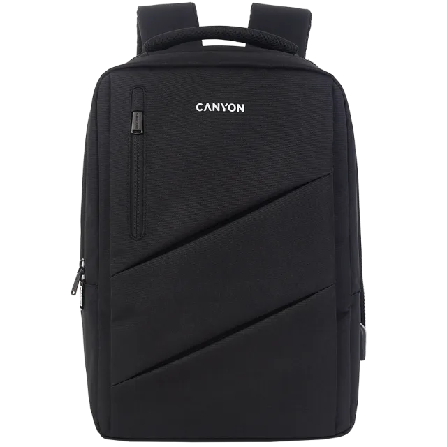 CANYON backpack BPE-5 Urban USB 15.6'' Black