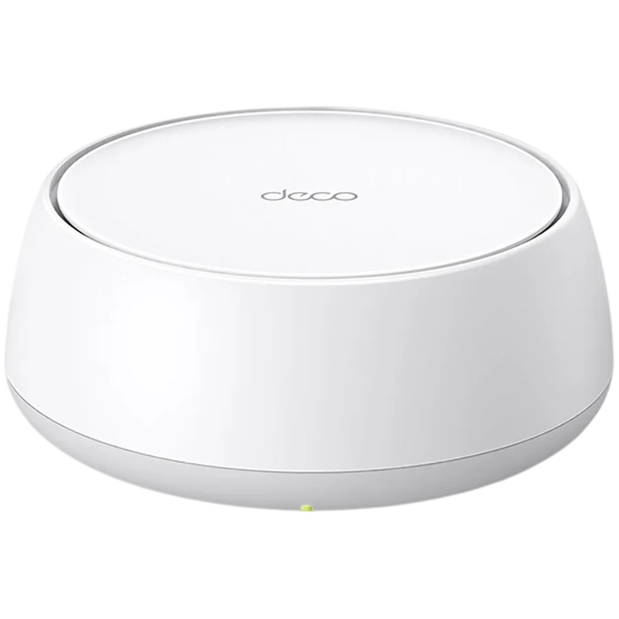 TP-Link Deco BE25(1-pack) BE3600 Whole Home Mesh Wi-Fi 7 System, 688 Mbps at 2.4 GHz + 2882 Mbps at 5 GHz, Internal Antennas, 2 x 2.5 Gigabit Ports, 160MHz for 5 GHz, 4-Stream, Deco App, Router/AP Mod