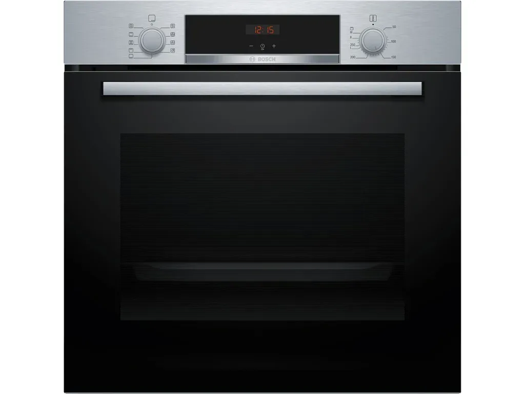 BOSCH pećnica  Serie 4| INOX, A, EcoClean, 71L,Teleskopska vodilica, 7 programa,old:HBA513BS1