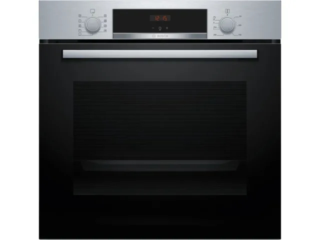 BOSCH pećnica Serie 4| INOX, A, EcoClean, 71L,Teleskopska vodilica, 7 programa,old:HBA513BS1