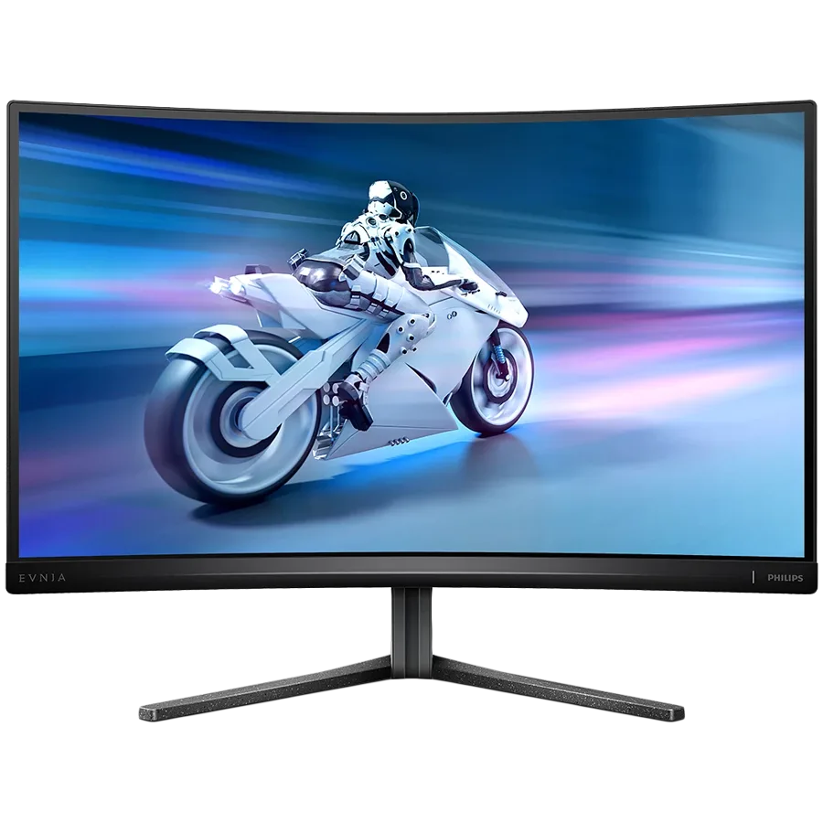 Philips Monitor Evnia 5000 27M2C5200W 27'' Curved VA, 1920x1080 (Full HD), 280Hz, 0.3ms, 300 cd/m², 4000:1, HDR10, 2x HDMI, DisplayPort, Height Adjustable, 3-year warranty