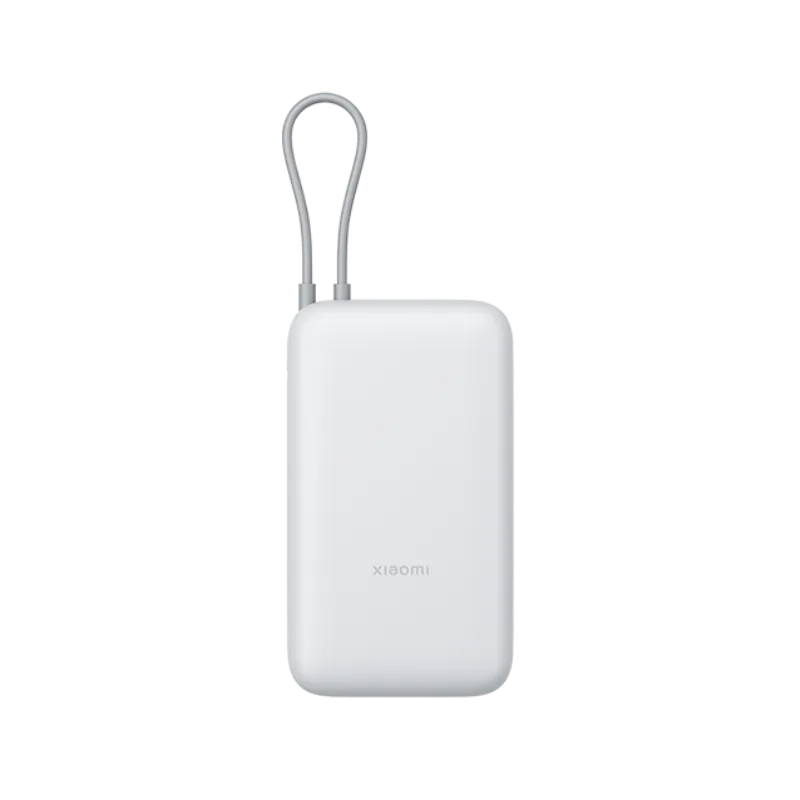 Power Bank Xiaomi 20000 mAh 18W (integrisan kabal) Light Grey