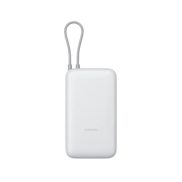 Power Bank Xiaomi 20000 mAh 18W (integrisan kabal) Light Grey