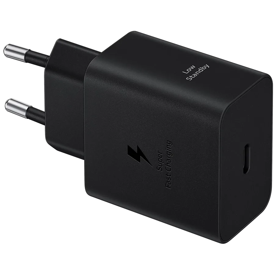 Samsung 45W Fast Charging USB-C Power Adapter Black (1.8m cable included)