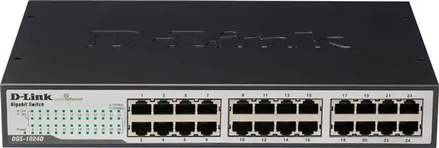 D-Link switch neupravljivi, DGS-1024D/E