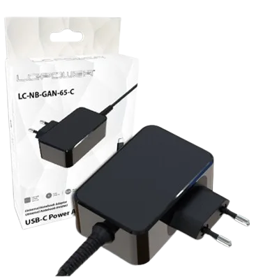 LC-Power USB GaN punjač 65WUSB-C, 5-20V, 3-3.25A