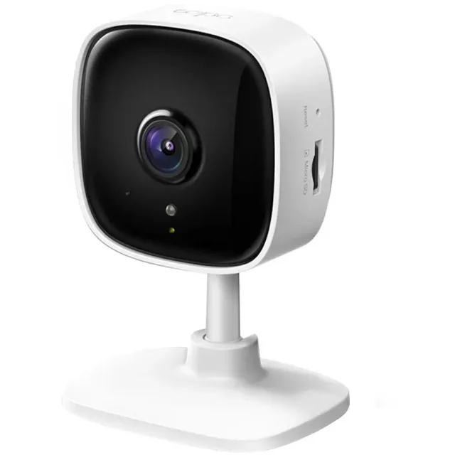 TP-Link Tapo C110 Home Security Wi-Fi Camera, 3MP (2304x1296), 2.4 GHz, Motion Detection and Notifications, Sound/Light Alarm, Remote Control,Two-Way Audio, Voice Control (Google Assistant/ Alexa), mi