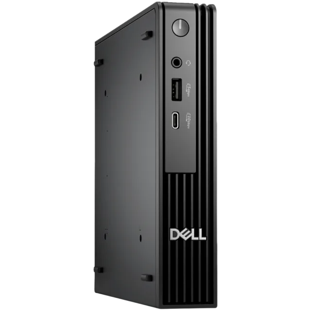 Dell Pro Micro QCM1250, Intel Ultra 5 235T, 1x 16GB DDR5 512GB GB PCIe M.2, Wi-Fi 6E+BT 5.3, Front: 1x USB C 3.2, 1x USB 3.2, Back: 2x USB 3.2, 2x USB 2.0, HDMI, DP, RJ45, USB KB/Mouse, W11Pro, 3Yr