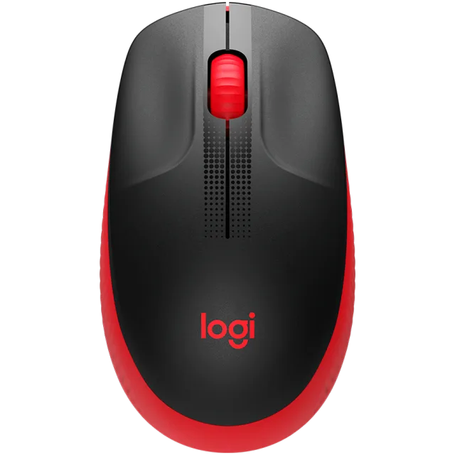 LOGITECH M190 Wireless Mouse - RED